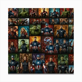 Avengers 13 Canvas Print