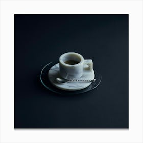 Coffee Cup On A Saucer 1 Canvas Print