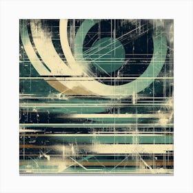 Illustration grunge 2 Canvas Print