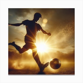 A golden ball 5 Canvas Print