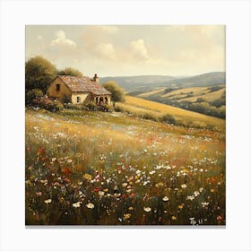 Tuscan Meadow Canvas Print