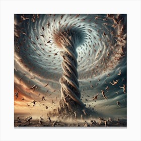 Spiral Tower Canvas Print