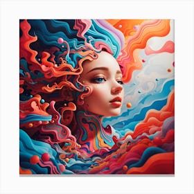 Psychedelic Art 1 Canvas Print