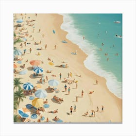 Hawaiian Beach 3 Canvas Print