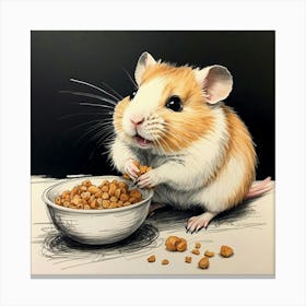 Hamster 62 Canvas Print