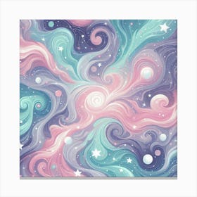 Galaxy Background 1 Canvas Print