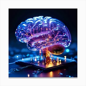 Artificial Brain 1 Canvas Print