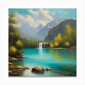 Switzerland Landscape 1 Canvas Print