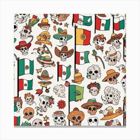 Day Of The Dead 23 Canvas Print