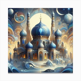 Islamic Mosque Canvas Print