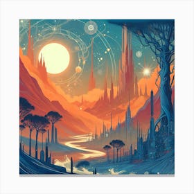 Land Of Fantasy 20 Canvas Print