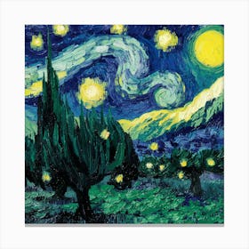 Starry Night 64 Canvas Print