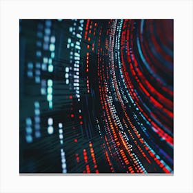 Abstract Digital Background Canvas Print