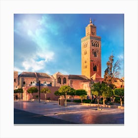 Marrakech, Morocco Canvas Print