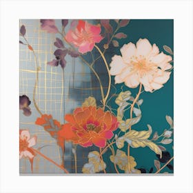 Floral Harmony 2 Canvas Print