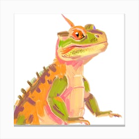 Bearded Dragon Lizard 05 Canvas Print