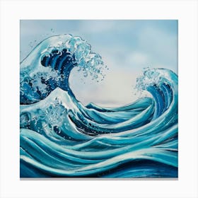 Great Wave Off Kanagawa Canvas Print