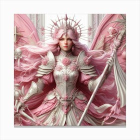 Pink Fairy 2 Canvas Print