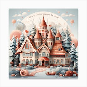 Fairytale Castle 6 Canvas Print