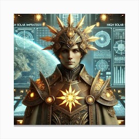 High Solar Strategist Converted Canvas Print