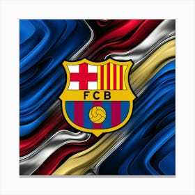 FC Barcelona Logo Wall Art 27 Canvas Print