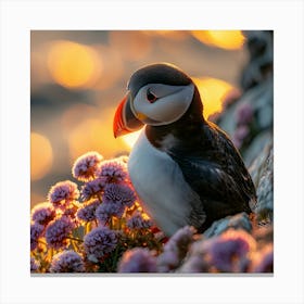 Puffin 4 Canvas Print