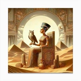 Nefertiti Canvas Print