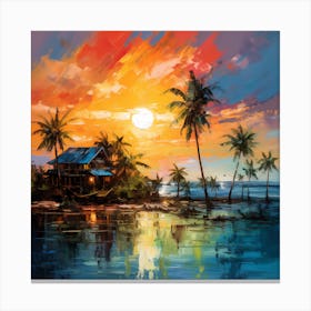 Soothing Sunsets Canvas Print