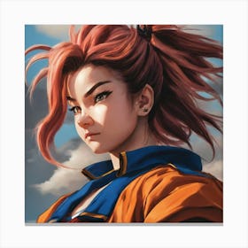 Dragon Ball Z 70 Canvas Print