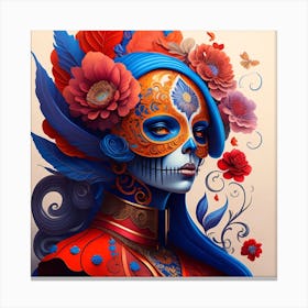 Day Of The Dead 08 Canvas Print