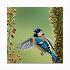 Bird In Flight 12 Canvas Print