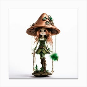 Little fairy doll 5 Canvas Print