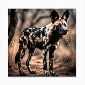 Wild Dog Canvas Print