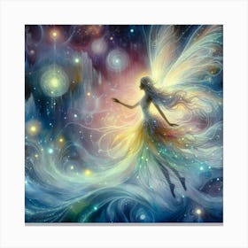 Fairy In The Sky Canvas Print