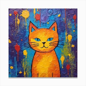 Tangy Cat Canvas Print