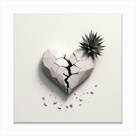 Broken Heart 5 Canvas Print