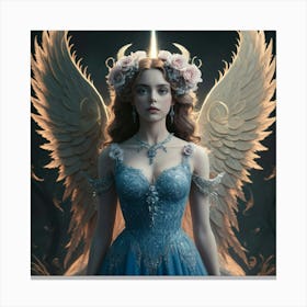 Angel Of The Night 6 Canvas Print