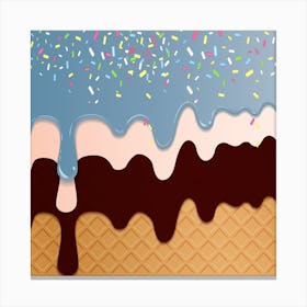 Ice Cream 20 Canvas Print