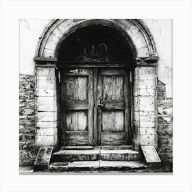 Old Door Canvas Print