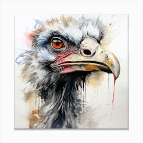 Ostrich 4 Canvas Print