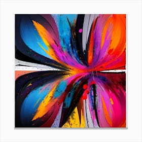 Abstract Painting Canvas Print