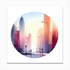 Cityscape 13 Canvas Print