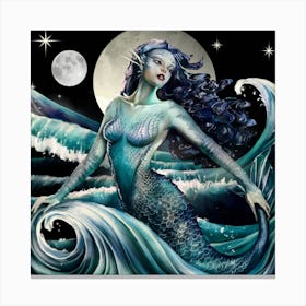 Mermaid 35 Canvas Print