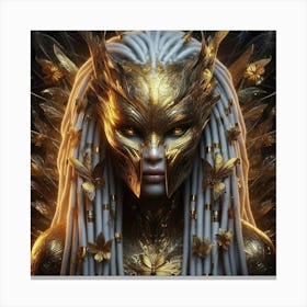 Golden Goddess Canvas Print