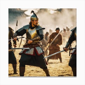 A True warrior Canvas Print