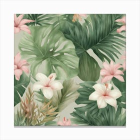 Modern Botanical Illustration 3 Canvas Print