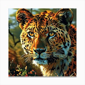 Kruger National Park Leopard Canvas Print