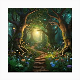 Fairy Forest 2 Canvas Print