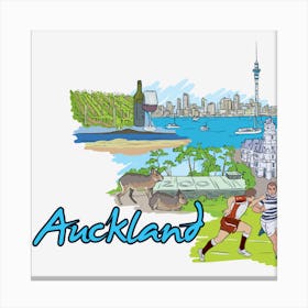 Auckland Canvas Print