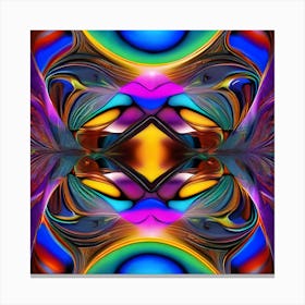 Abstract Fractal Art 9 Canvas Print